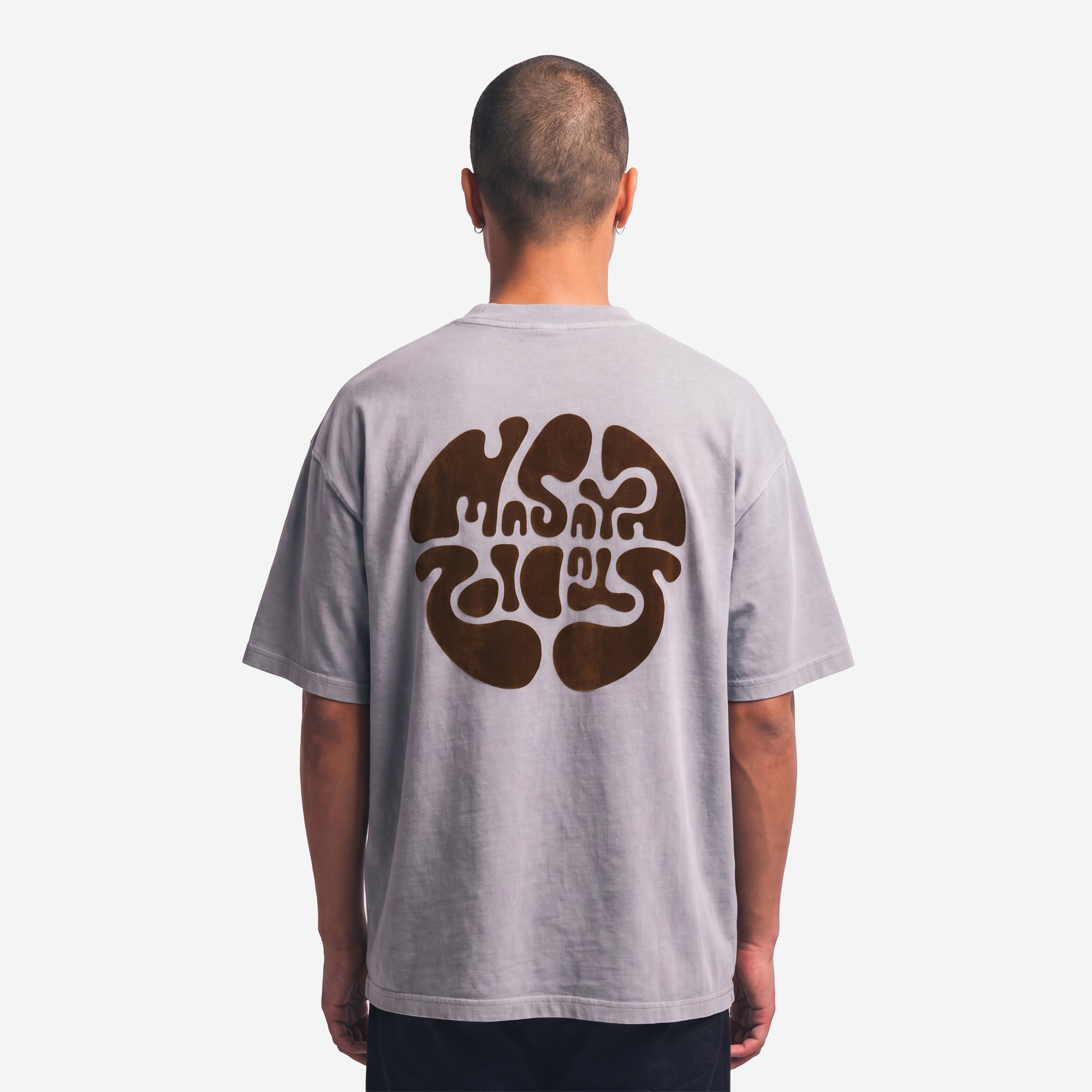 Core Flocking Tee — Grey
