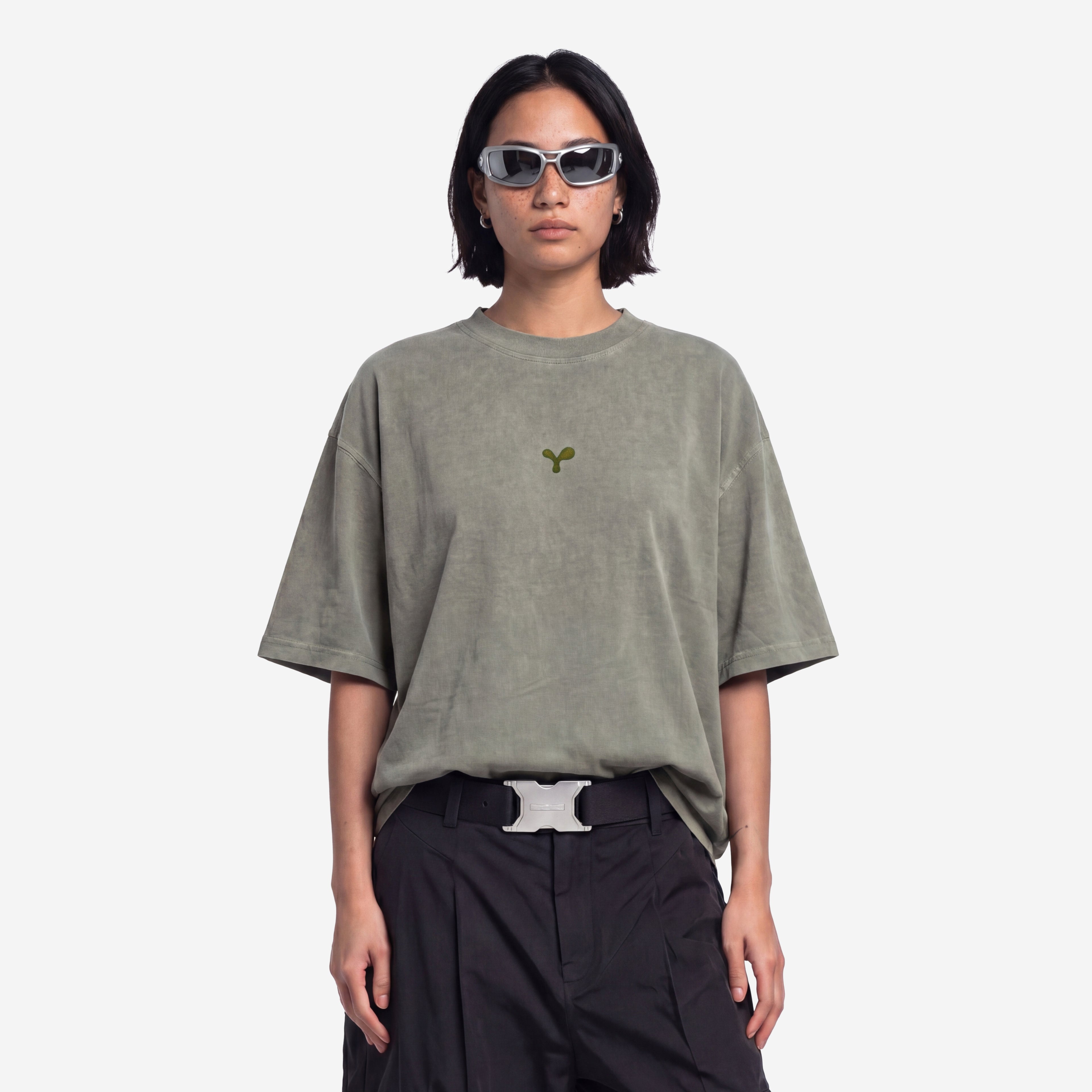 Core flocking tee - Green