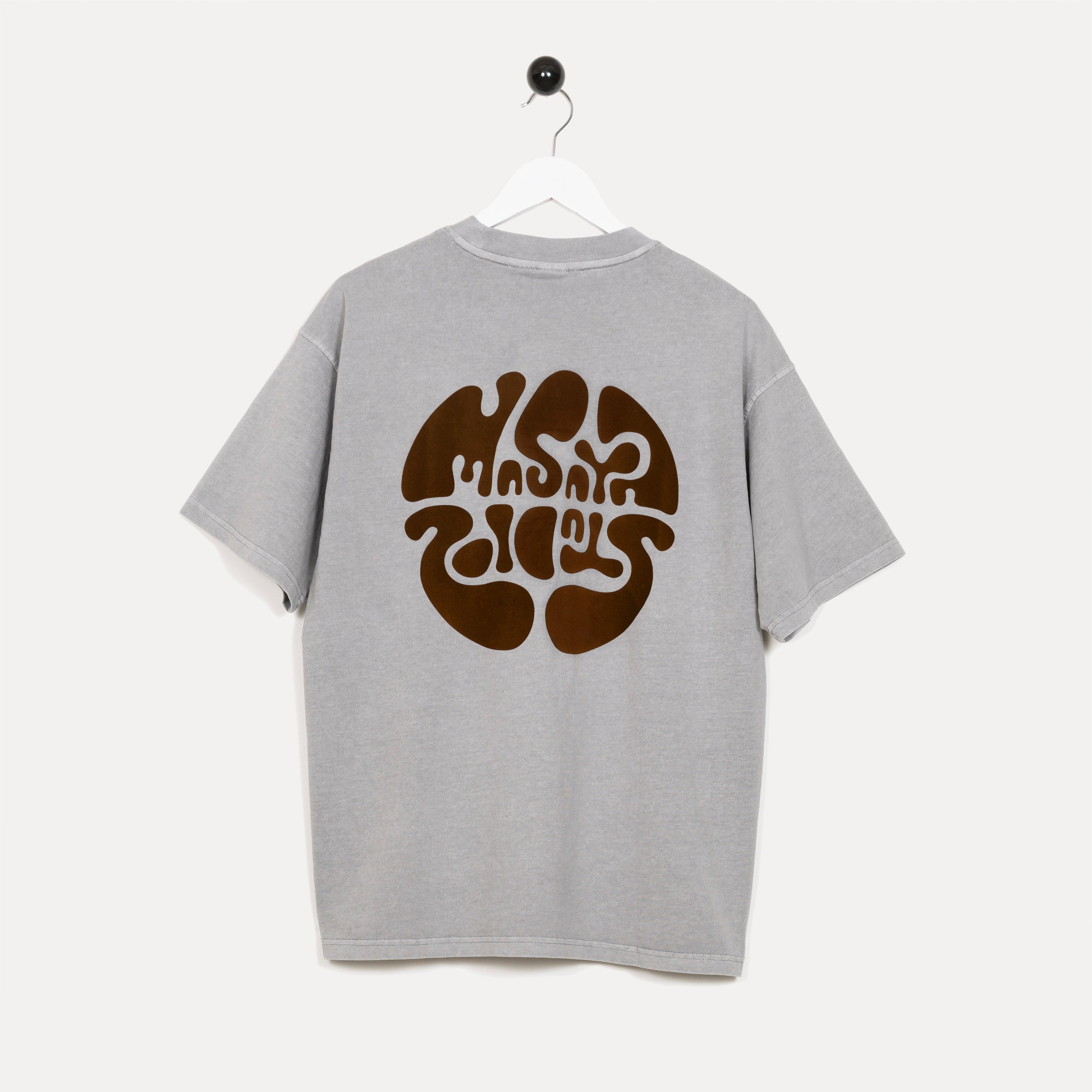 Core Flocking Tee — Grey