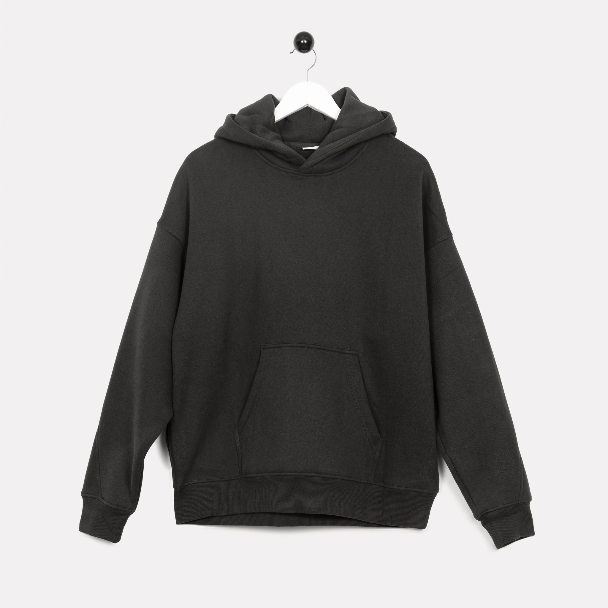 Heavyweight oversized grey hoodie