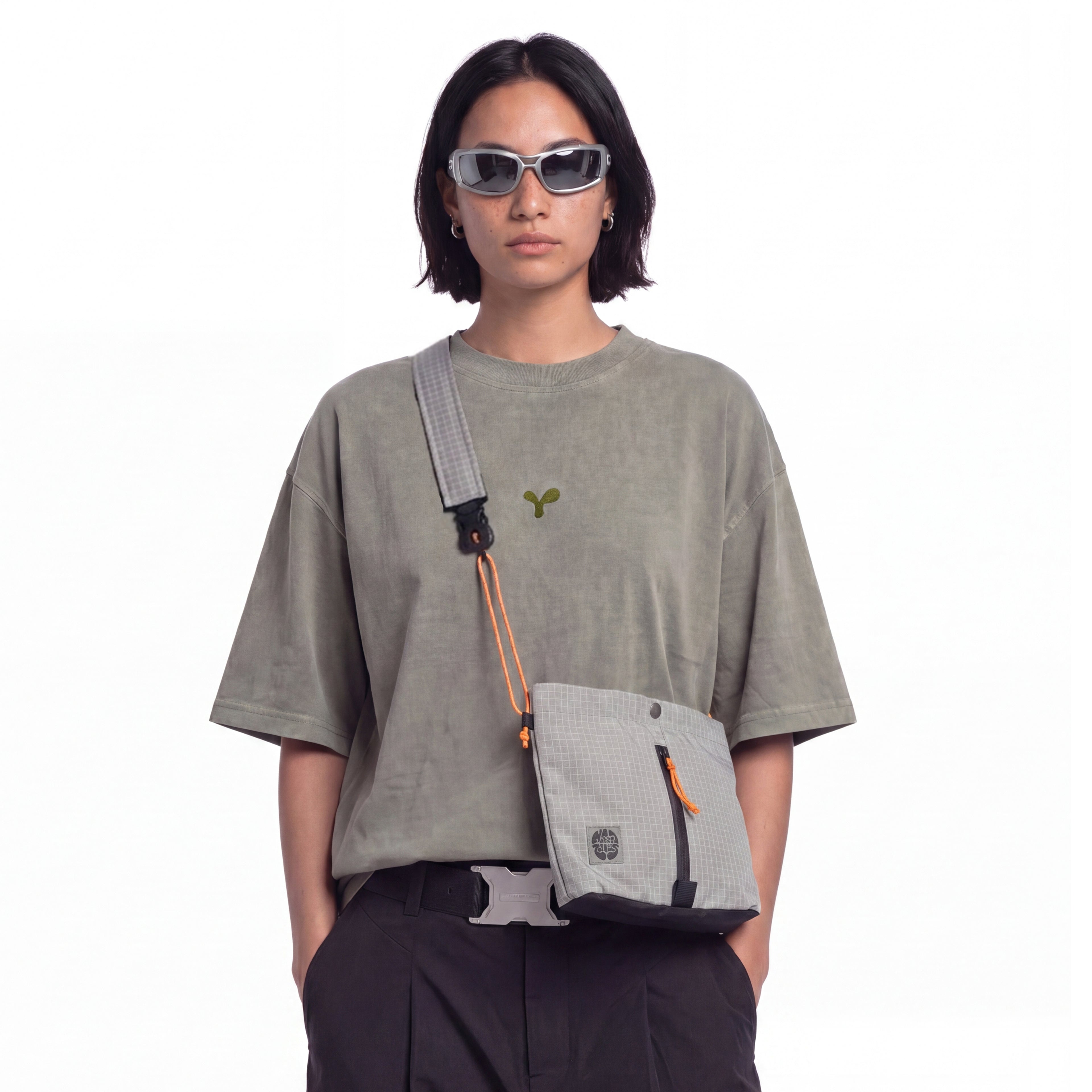 Core flocking tee - Green