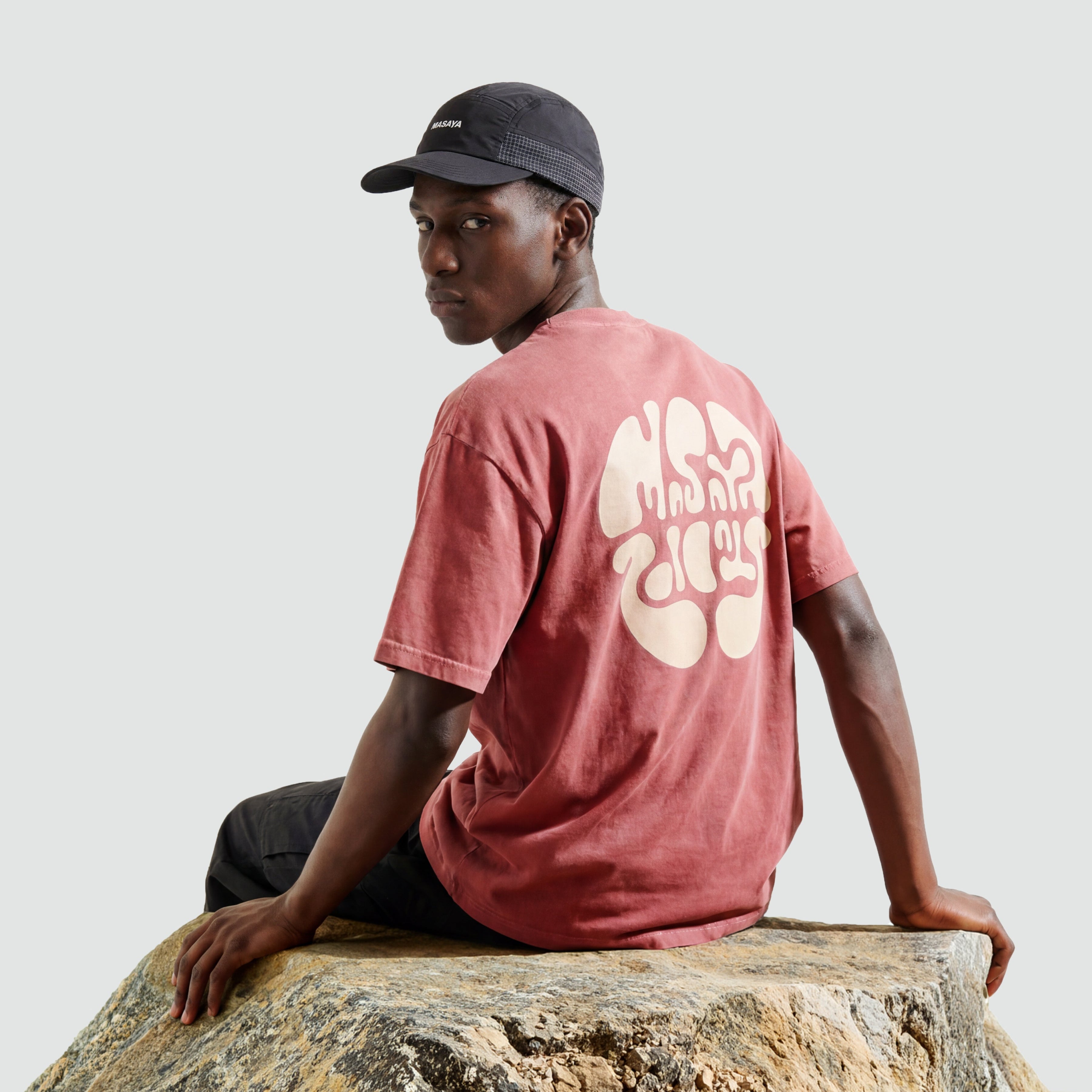 Core Flocking Tee — Red