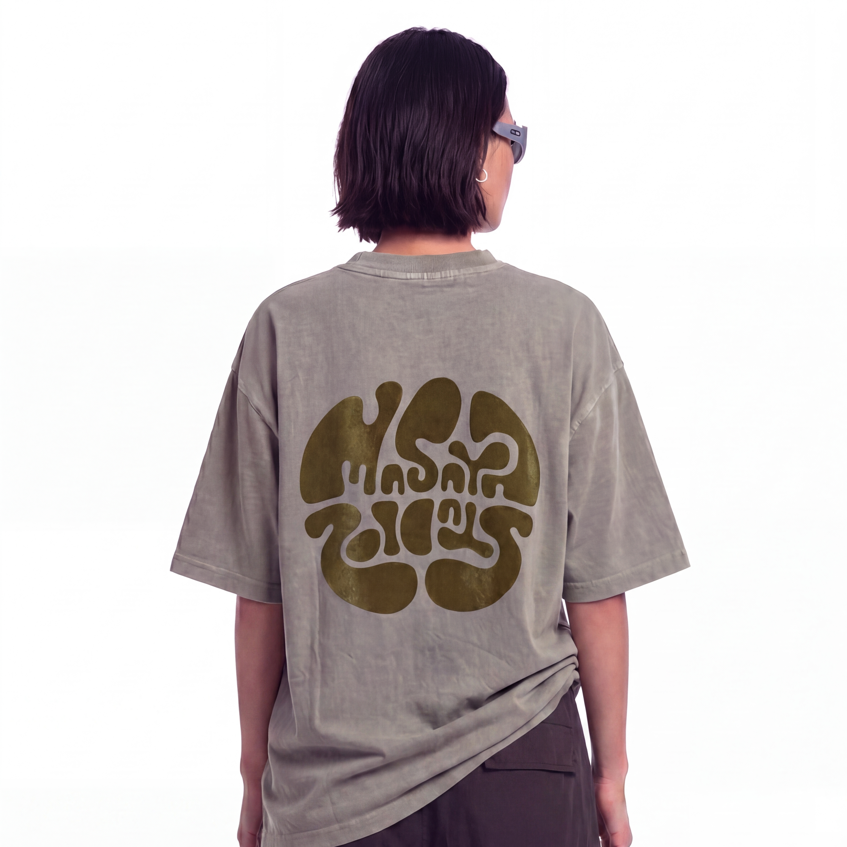 Core flocking tee - Green