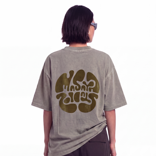 Core flocking tee - Green