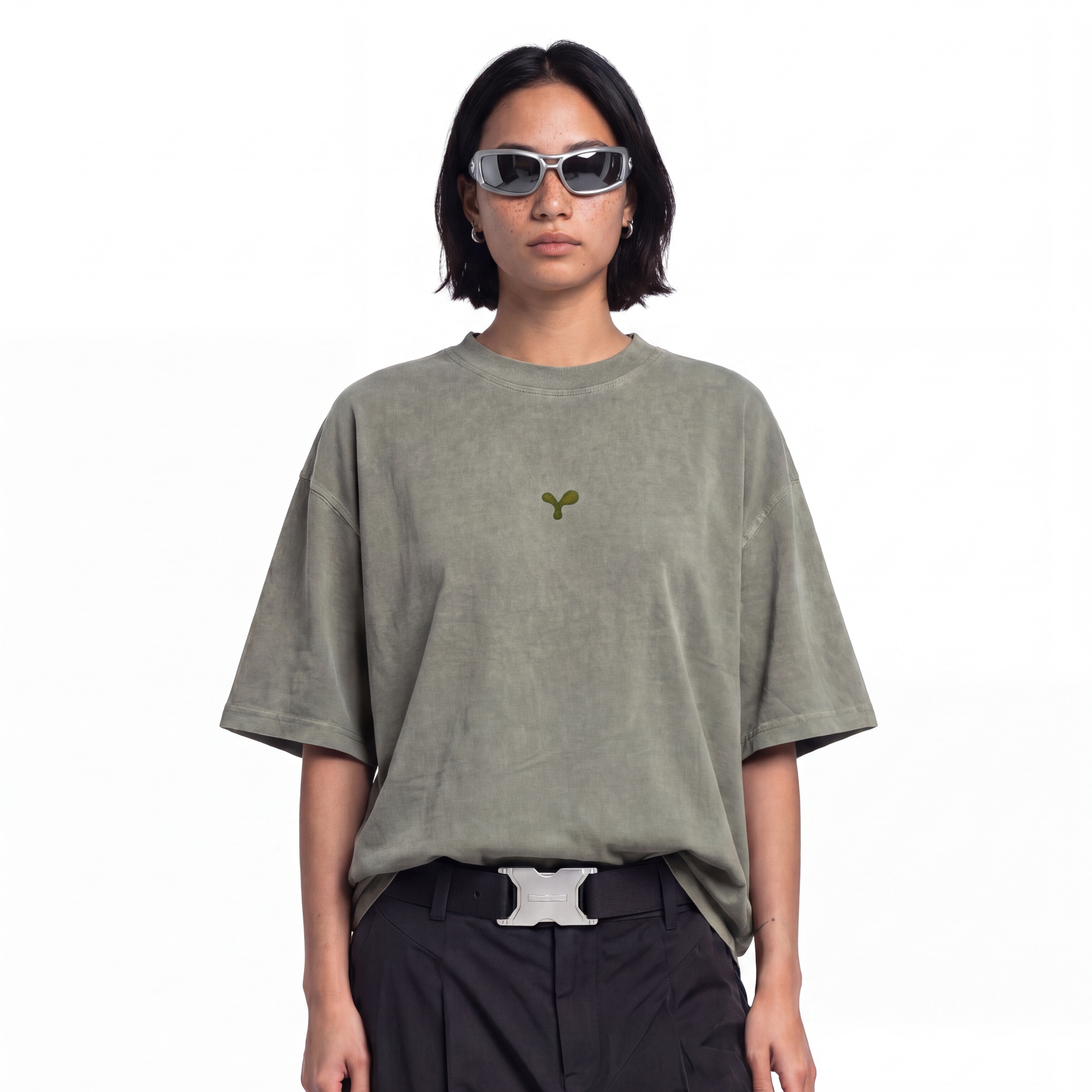 Core flocking tee - Green